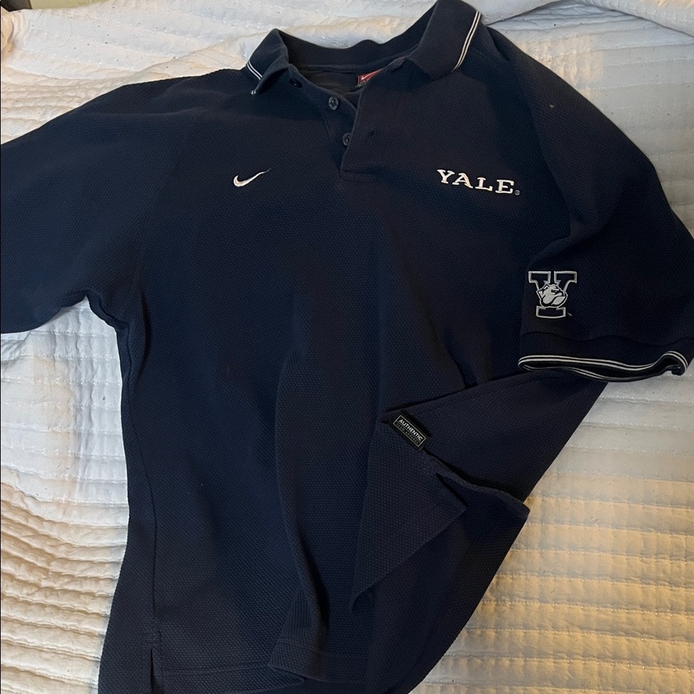 Nike Dark Blue Yale Polo Shirt